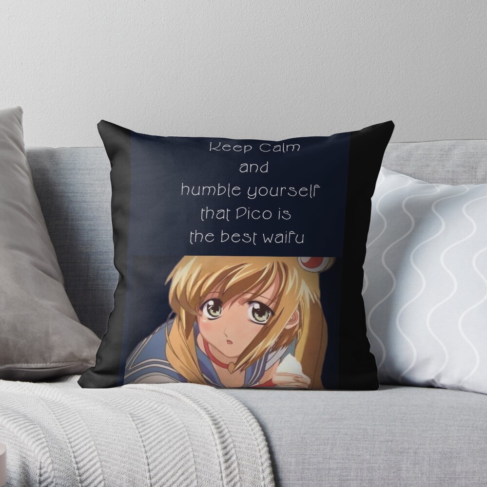 Boku No Pico Pico Throw Pillow - Boku no Pico Merch