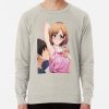 ssrcolightweight sweatshirtmensheather oatmealfrontsquare productx1000 bgf8f8f8 4 - Boku no Pico Merch